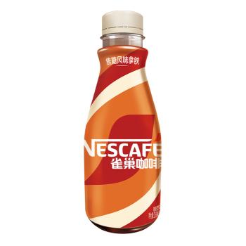 雀巢（Nestle）即饮咖啡 丝滑拿铁焦糖口味 咖啡饮料 268ml*15瓶 商品图0