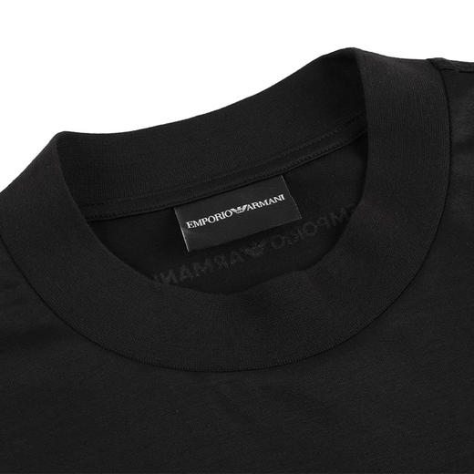 Emporio Armani 男士刺绣雕花全新棉混无褶短袖T恤 11998 商品图8