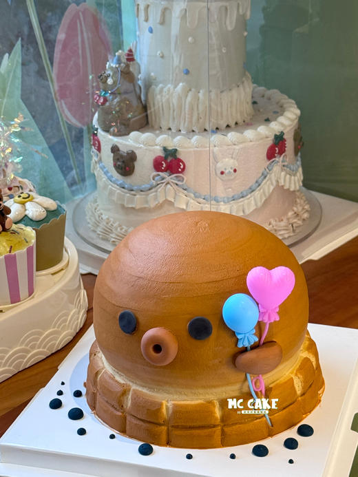 小章鱼头蛋糕【色素较多】 商品图1