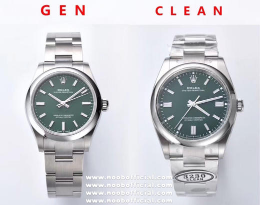 clean厂 蚝式恒动系列126300定制版，直径41mm，唯一对色面版，斜边凌角边面钉，品质保证
真正原装正品手表一比一开发的极限复刻！
超越市场任何厂家版本！ 细节拉满 商品图12