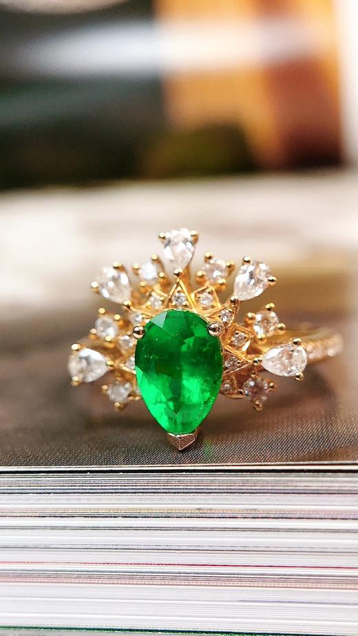 0.75ct 祖母绿戒指 商品图0