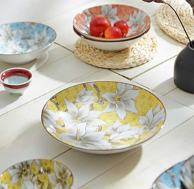 日本制造和彩木莲系列盘系列