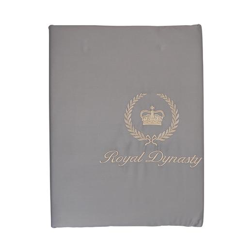 【武汉】银鹏汉棉全棉四件套色布绣花系列浅灰/深灰色（被套：200*230cm,床单250*250cm,枕套2个：48*74cm） 商品图3