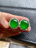 老坑近玻璃种艳绿蛋面耳钉【4291306】具体价格微信咨询 商品缩略图2