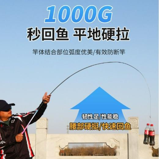 【儿童鱼竿】下单送垂钓三件套！小孩短节迷你小手竿手杆超轻小物钓鱼竿溪流便携 商品图1