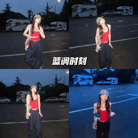 新品上身 | 超美的蓝调时刻，迷彩色的颜色碰撞🌌