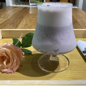 【酸奶紫米露】
