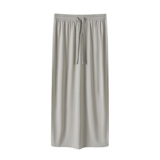 零意义 meanil 凉感天丝抽绳松紧直筒裙 商品图13