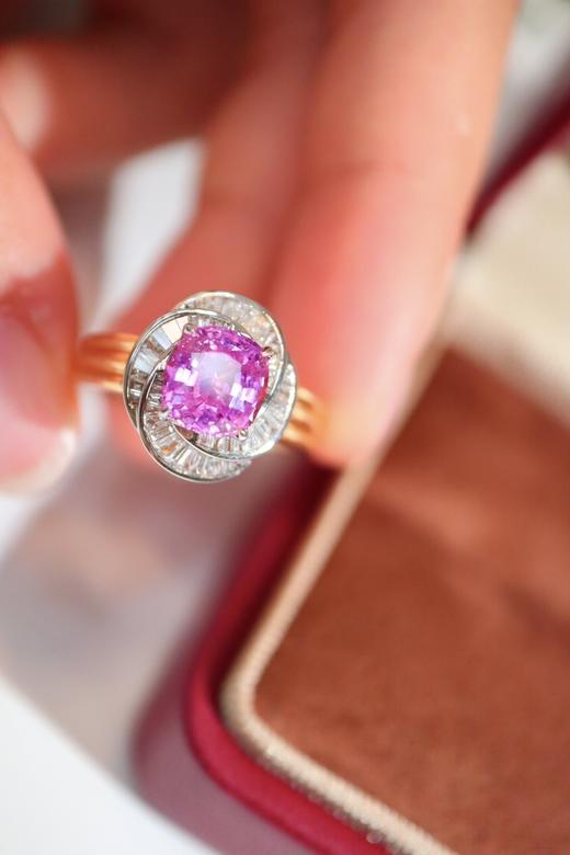 1.9ct 蓝宝石戒指 商品图7