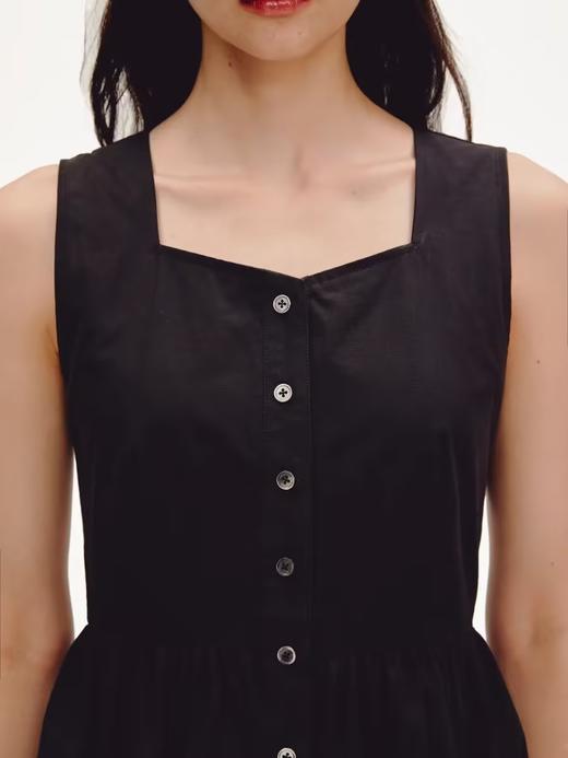 shyshystill/shy202304008/宽肩带无袖连衣裙 商品图3