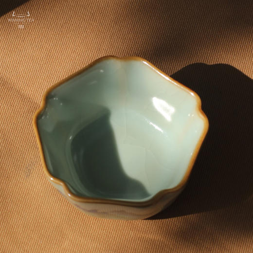 问鼎汝瓷鼎峰系列天青老款小五行杯 (草之灵)  小五行杯 (青山绿水) 商品图2