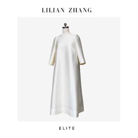 E-定制—“古典浪漫”——遇见倾心——Lady挚爱法式复古A摆长裙 2401103