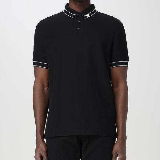 Emporio Armani 男士刺绣全新全棉短袖Polo T恤 11940 商品图9
