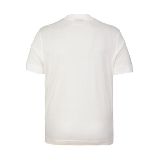 Emporio Armani 男士刺绣雕花全新棉混无褶短袖T恤 11998 商品图2