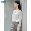 NUTS2023秋季新款气质通勤风高级感百搭长袖套头衫女4390115A1 商品缩略图1