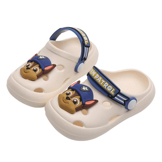 【BABY SHOES 既是拖鞋 也是凉鞋】汪汪队儿童凉拖鞋 男童夏季洞洞鞋 宝宝小童凉鞋 室内防滑沙滩拖鞋女孩-QQ 商品图4