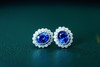 1.6ct 蓝宝石耳钉 商品缩略图5