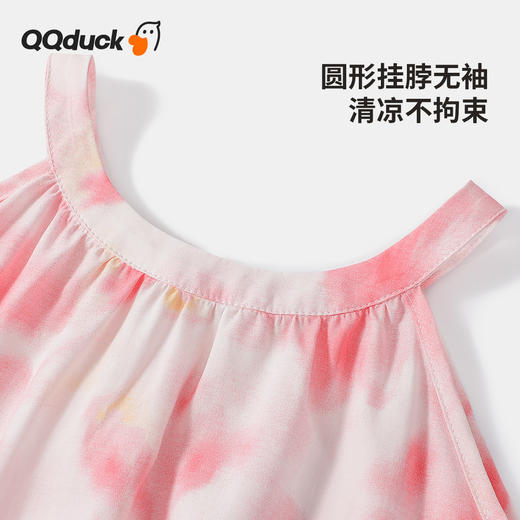 【清仓捡漏】【120-165】【可可鸭】女童连衣裙夏季淑女碎花裙 商品图3