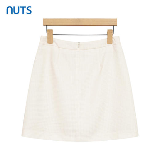 NUTS夏季时尚通勤风 纯色气质短裙429062319 商品图1