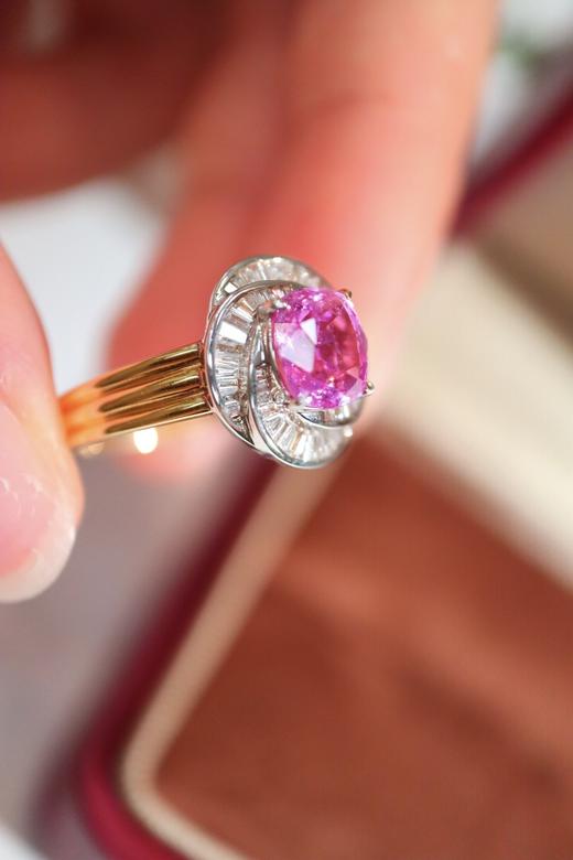 1.9ct 蓝宝石戒指 商品图6