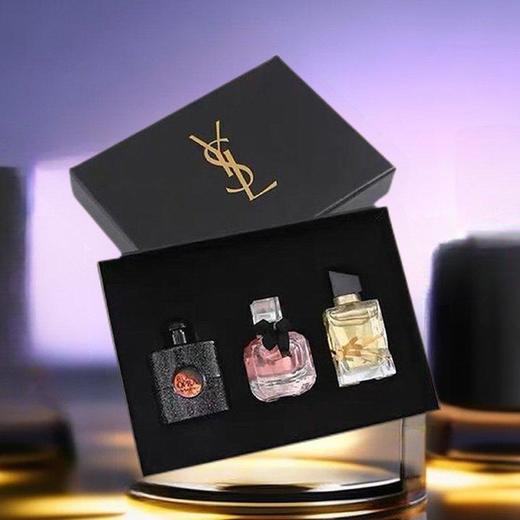 圣罗兰香水三件套丨黑鸦片+反转巴黎+自由之水7.5ml*3 商品图0