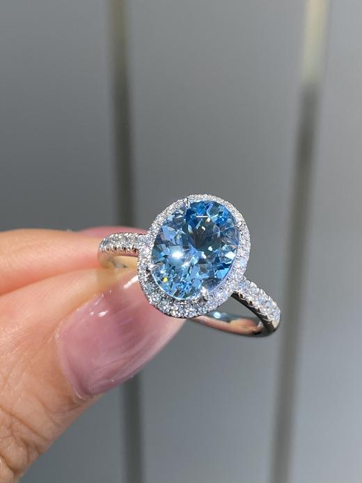 1.97ct 海蓝宝戒指 商品图4