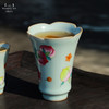 问鼎汝瓷鼎峰系列癸卯青女杯素娥杯（桃红柳绿）（缺货） 商品缩略图5