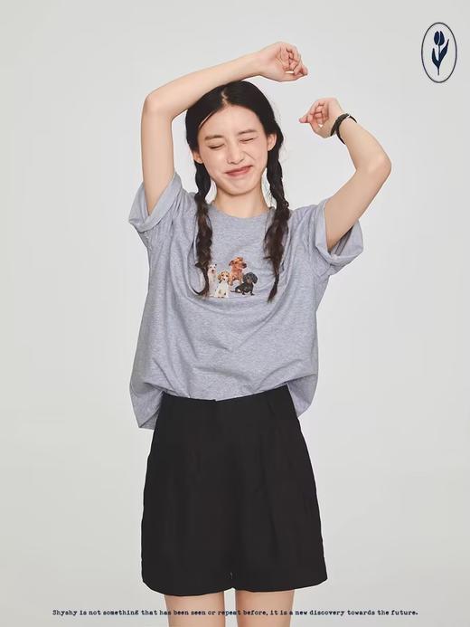 shyshystill/shy202305052/亚麻经典剪裁透气基础百搭垂顺感两色短裤 商品图2