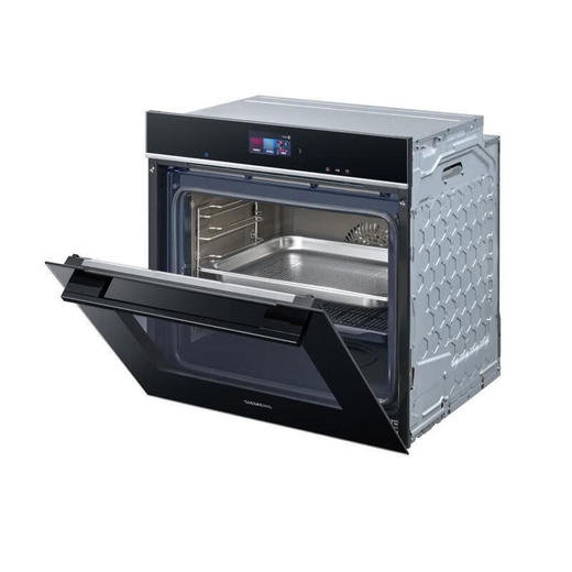 西门子（SIEMENS）蒸烤一体71L德国原装进口蒸烤箱 4D热风立体环绕烤极速空气炸亚沸锁鲜蒸多重自清洁HS756G3B1W 商品图6