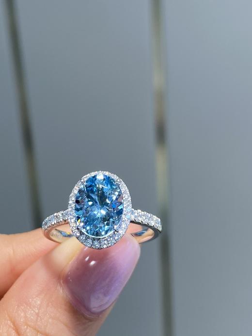 1.97ct 海蓝宝戒指 商品图3