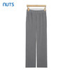 NUTS女装阔腿裤长裤夏季新款简约随性纯色休闲裤429072320 商品缩略图1