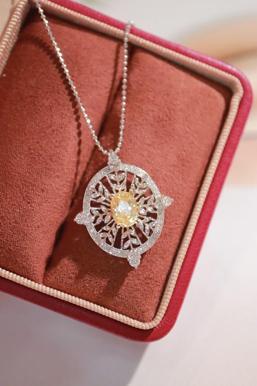 1.33ct 蓝宝石吊坠 商品图3