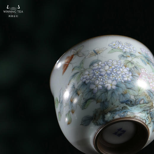 问鼎汝瓷铁胎汝窑玉露杯 （芳华无边） 商品图4