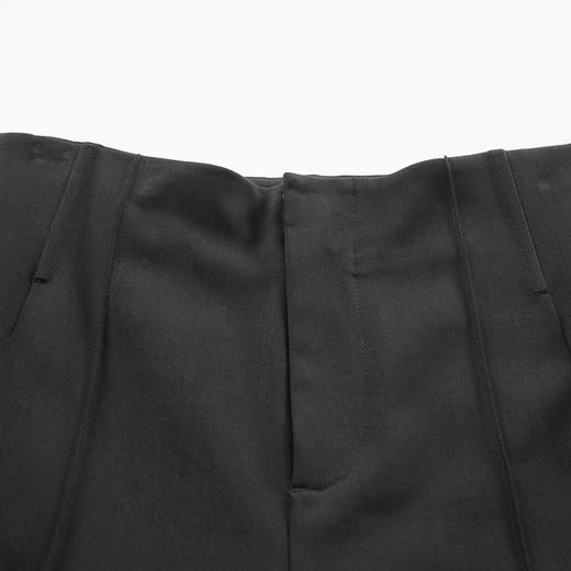 谜底萝卜裤女士2024秋季新品百搭特色裤脚九分裤休闲裤243MK1157 商品图3