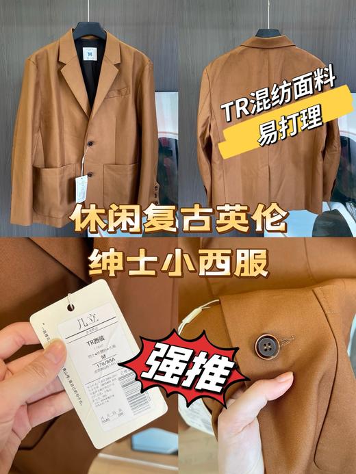 TR休闲复古英伦绅士小西服 商品图0