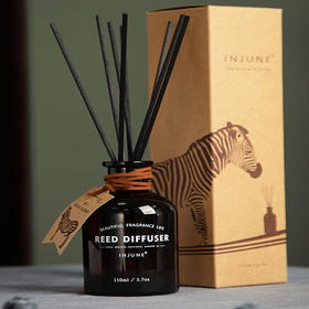 INJUNE无火藤条香薰精油植物香氛室内家用持久淡香房间空气清新