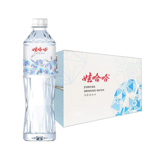 娃哈哈晶钻饮用纯净水550ml 商品图0