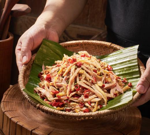 【手撕椒麻鸡大鸡蛋版】850g/只，重庆手撕椒麻鸡，精选500天老母鸡，发货后2-3天左右送达！ 商品图3