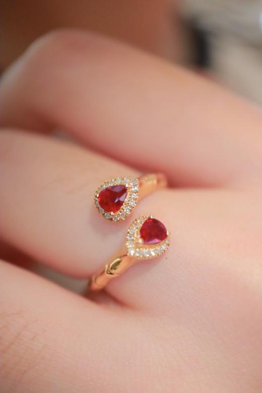0.52ct 红宝石戒指 商品图5