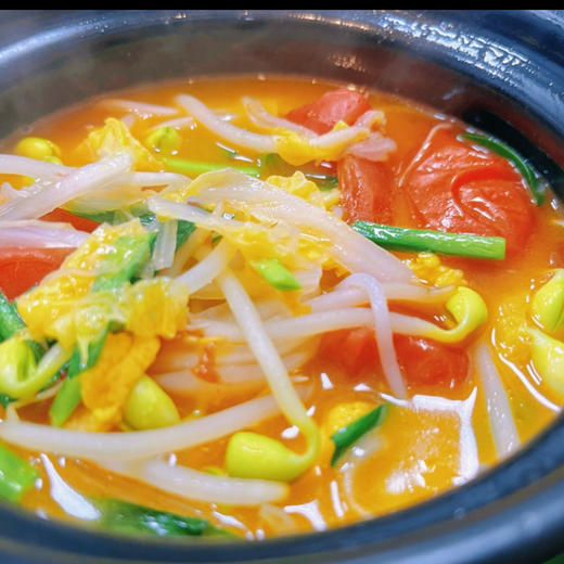 【炸蛋鲜香罐罐米线～不吃肉肉的美味选择】 商品图0