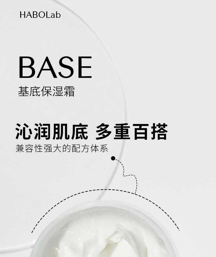 无香基底面霜乳霜保湿滋润舒缓肌肤DIY多重base大白霜肌底基础霜