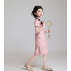 LSB粉色改良儿童旗袍夏季2024新款女童日常高端中国风小女孩高级表演 商品缩略图2