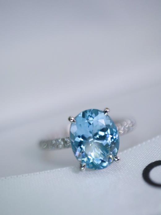2.04ct 海蓝宝戒指 商品图1