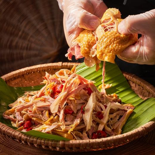 【手撕椒麻鸡大鸡蛋版】850g/只，重庆手撕椒麻鸡，精选500天老母鸡，发货后2-3天左右送达！ 商品图1