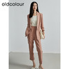oldcolour秋季新款法式西服外套女通勤高端西装P320410A1 商品缩略图3
