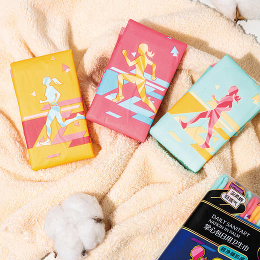 茉奈儿掌心包日用卫生巾240mm,10+2片  230215 商品图2