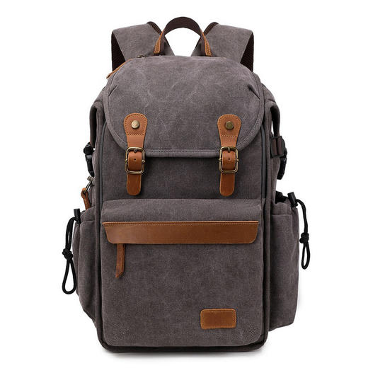 狼族优选丨单反微单相机帆布双肩摄影包无人机通用 商品图4