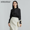 oldcolour春秋季新款通勤法式高级感内搭长袖衬衫女P340103A1 商品缩略图4