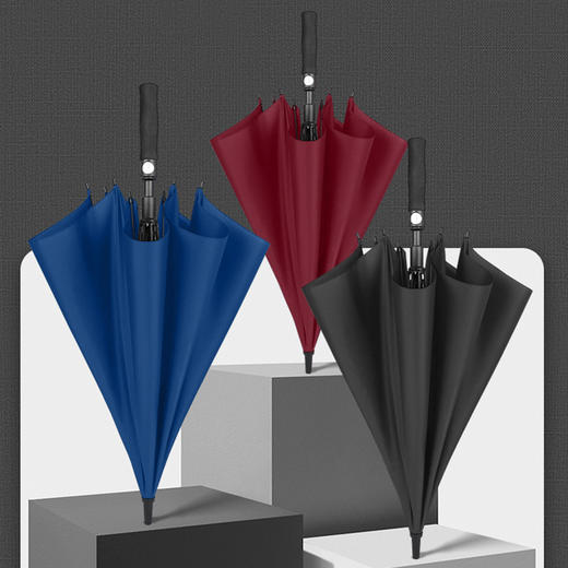 直杆自开中段式玻璃纤维伞 商品图5