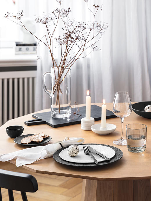 villeroyBoch德国唯宝进口匠心岩餐具碗碟圆盘子时尚礼盒一人食用【不支持补差，非质量问题不退不换】S 商品图4